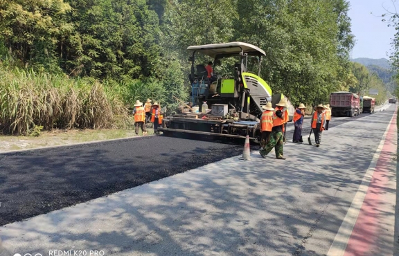 S223宜安路，油面攤鋪